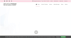 Desktop Screenshot of carolin-thomae.de
